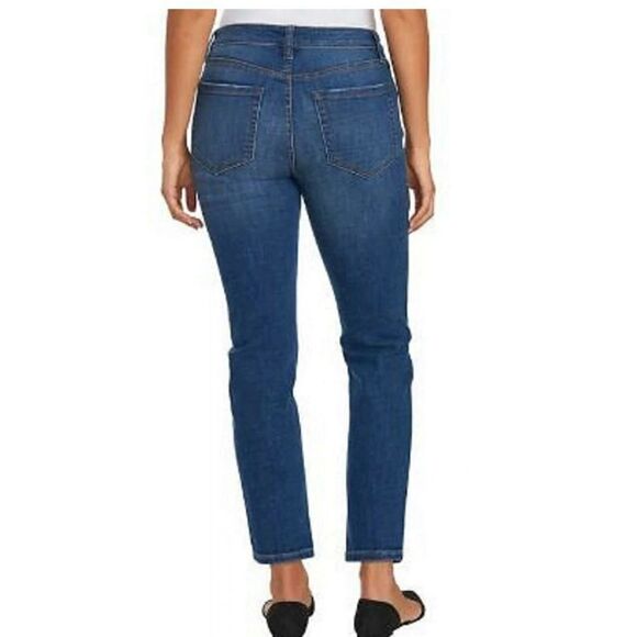 Ella Moss high waist straight size 4/27 jeans, like new, no flaws. 1542-1690 - Picture 3 of 12